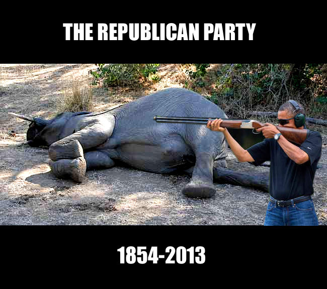 obama skeet republican party